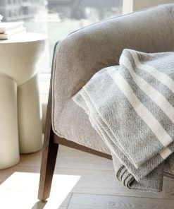 Trapper Wool Throw - Gray