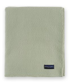 Pure & Simple Wool Blanket - Sea Glass Green