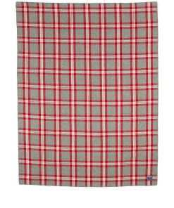 Factory Second Minnehaha Falls Wool Throw - Red