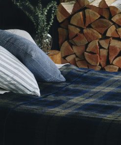 Shadow Plaid Wool Blanket