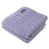 Monhegan Cotton Throw Without Fringe - Navy