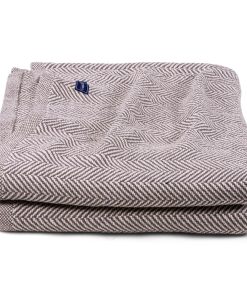 Penobscot Cotton Blanket - Slate
