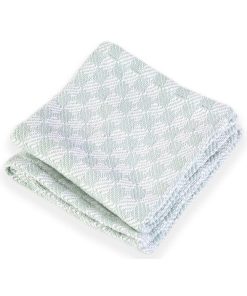 Pogonia Cotton Baby Blanket - Surf