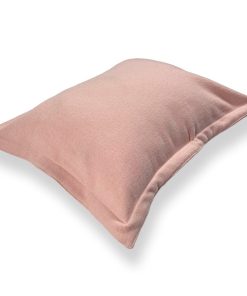 Coastal Cottage Herringbone Wool Sham - Pink