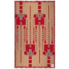 Frank Lloyd Wright Hollyhock House Rug Wool Throw
