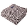 Monhegan Cotton Throw Without Fringe - Ebony