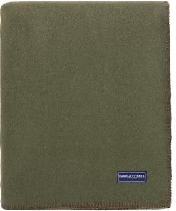 Pure & Simple Wool Blanket - Olive