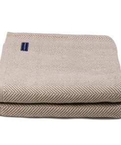 Penobscot Cotton Blanket - Stone