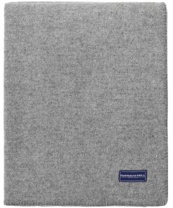 Pure & Simple Wool Blanket - Light Heather Gray