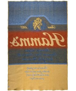 Hamm's Beer Can Wool Throw