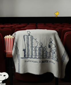Factory Second North Star Peanuts Movie Night Throw