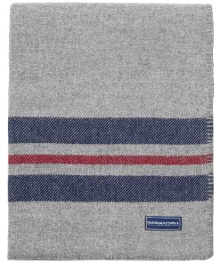 Cabin Wool Throw - Heather Gray
