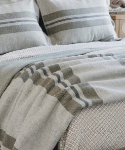 Bar Harbor Cotton Blanket - Stone