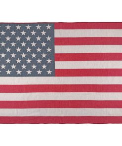North Star American Flag Throw