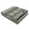 Nordic Wool Throw Blanket - Sage Green