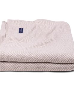 Penobscot Cotton Blanket - Oyster