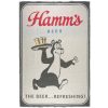 North Star Hamm's Beer Bear Bar Tender Throw