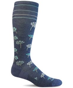 Sockwell Women's Field Flower Socks - Denim